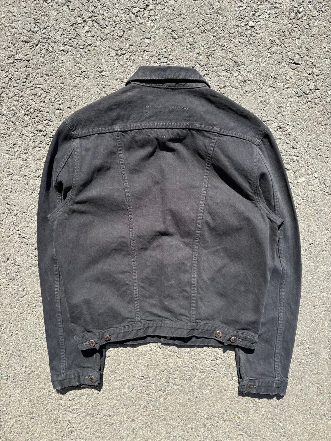 90s 폴로 랄프로렌 트러커 흑청자켓 B186 상품이미지5