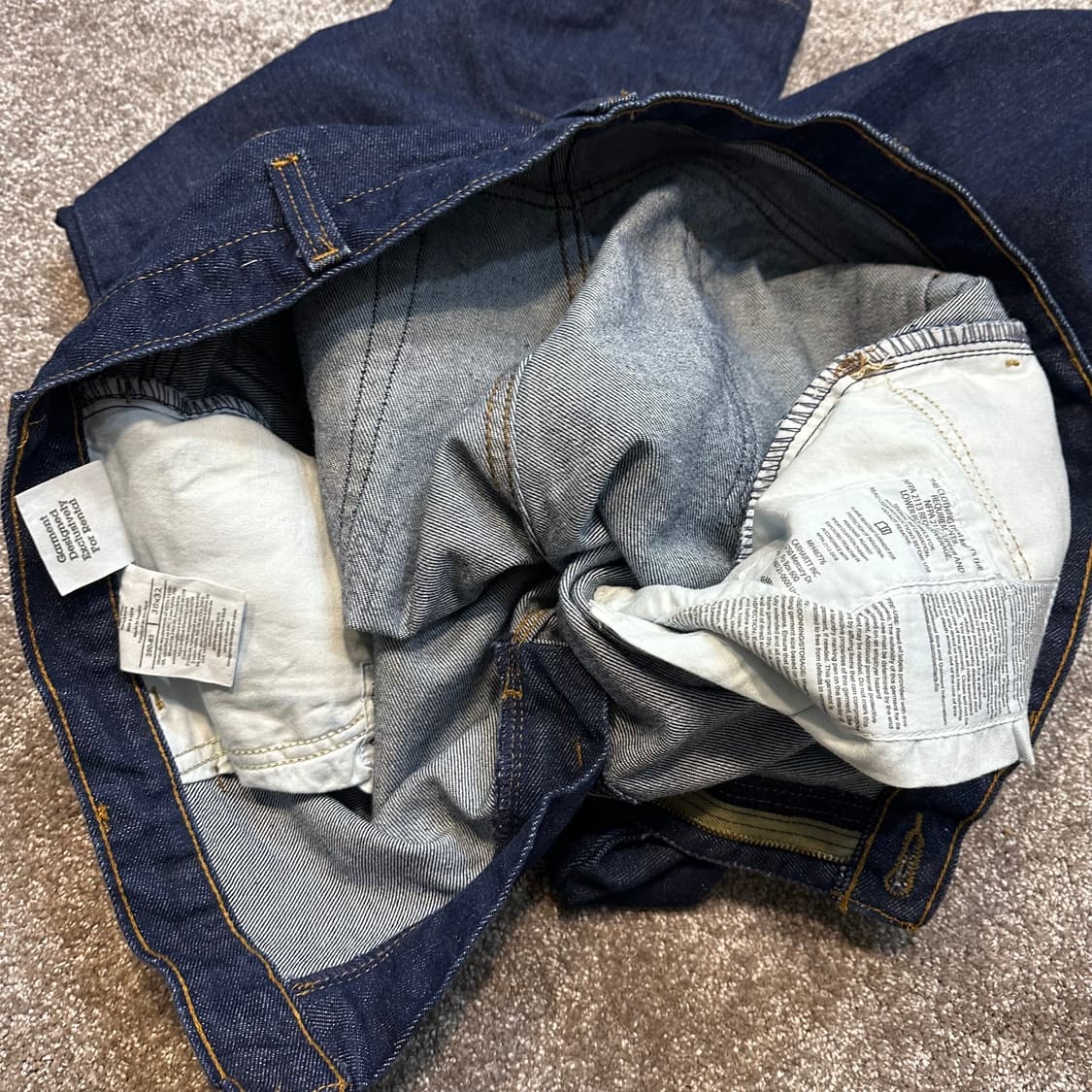 칼하트 FR 데님 팬츠38X32 상품이미지3