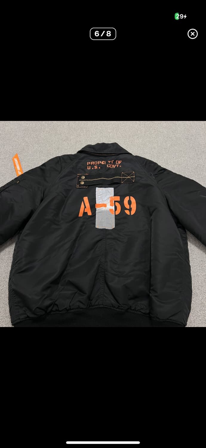 알파인더스트리 55주년 한정판 B-15 자켓 상품이미지6