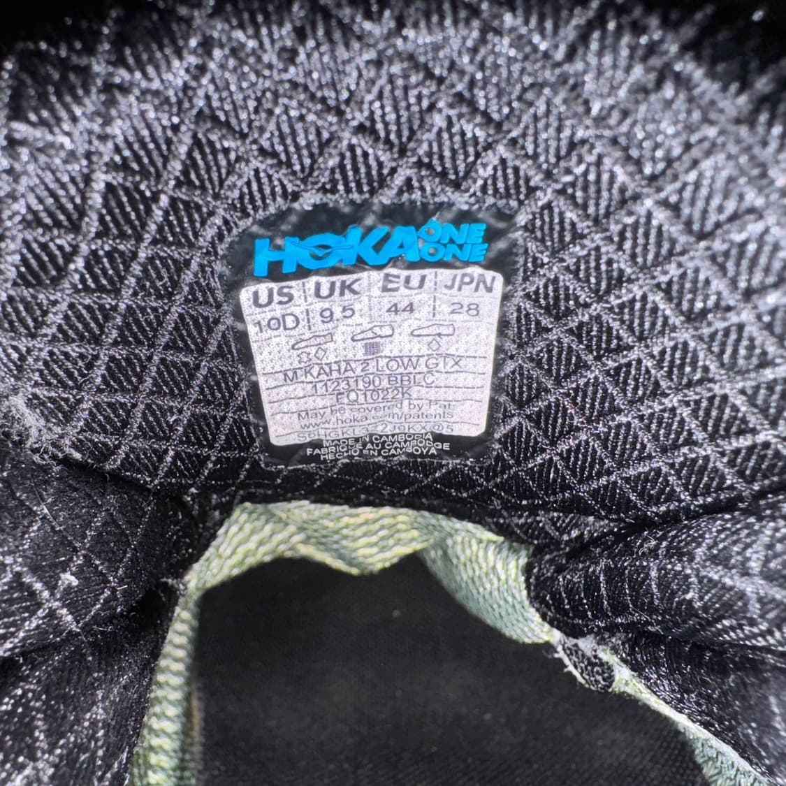 호카 hoka 카하2 로우 고어텍스 gtx 블랙 280cm 상품이미지6