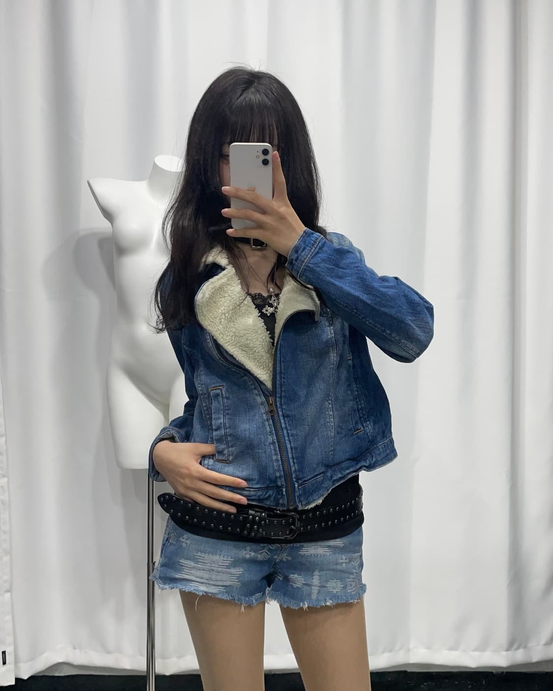 🎸데님 쉐르파 자켓🎸 상품이미지1