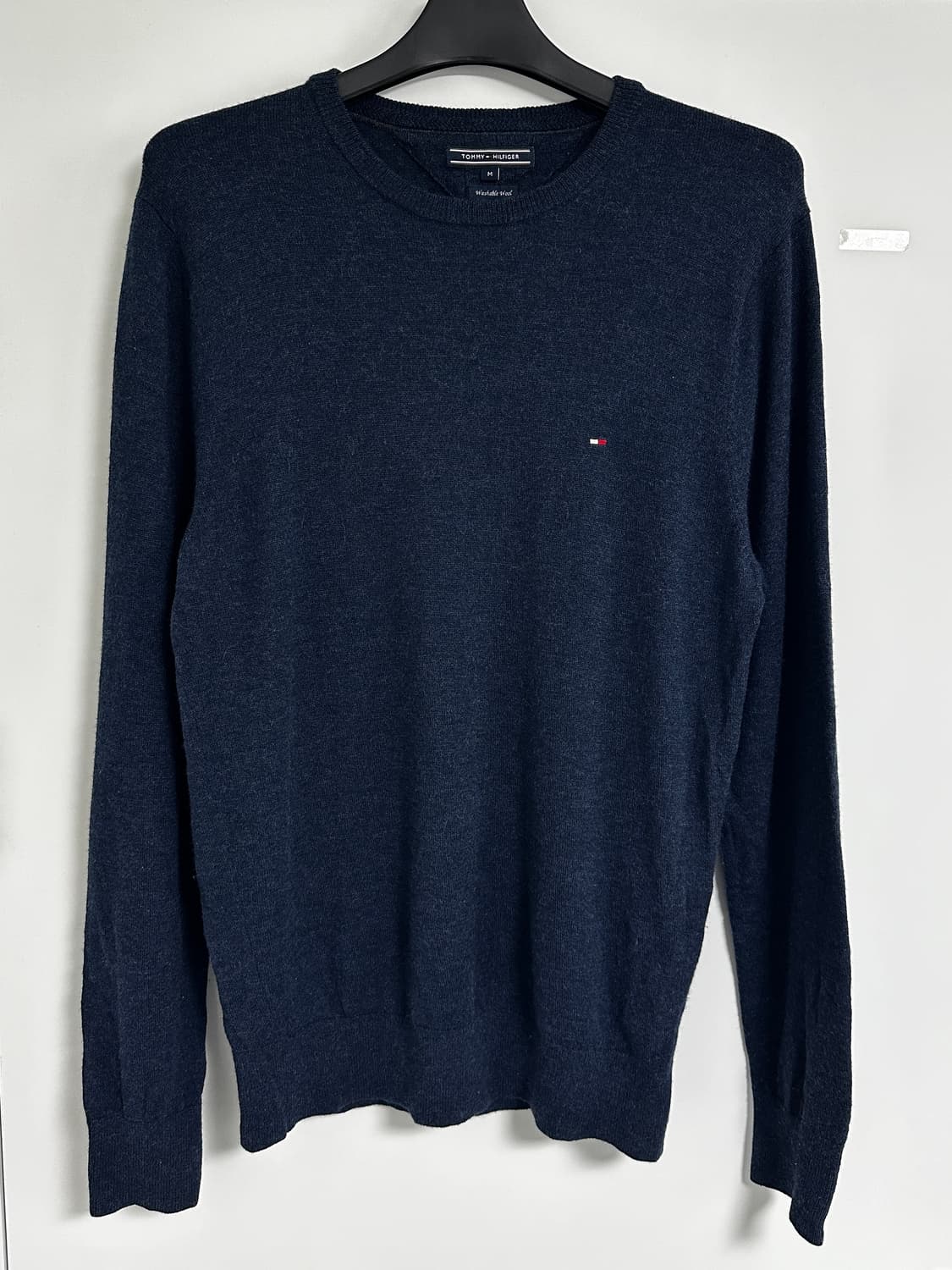 [타미힐피거] 남성 워셔블 울 니트 M사이즈  상품이미지1