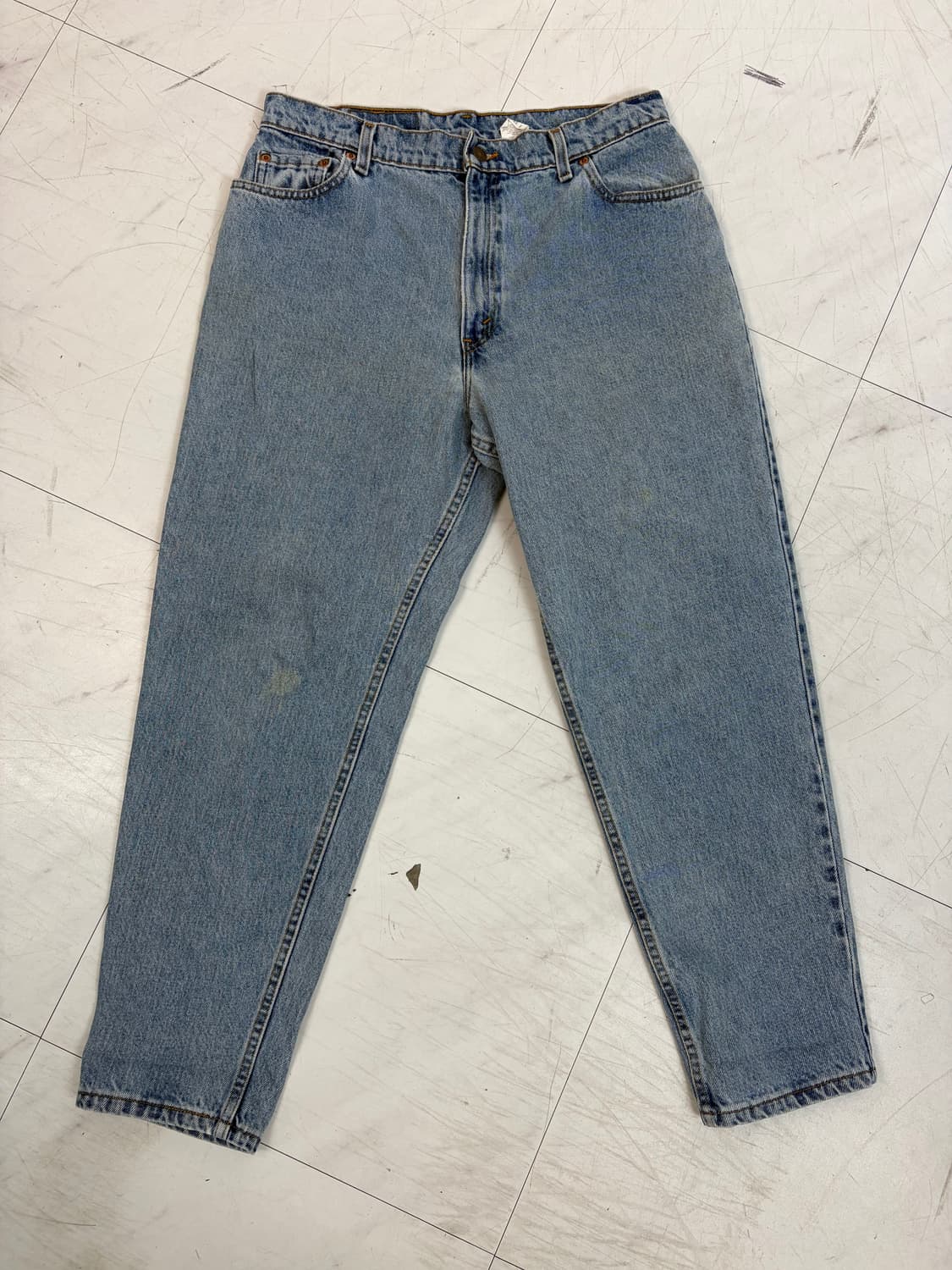 a597) 34 리바이스 90s USA 550 테이퍼드 데님/청바지 상품이미지7