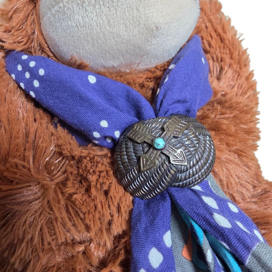 [OS] KAPITAL 캐피탈 황동 바인 스카프홀더 상품이미지4