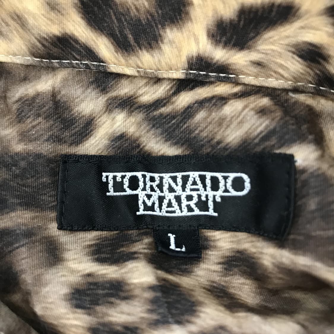TORNADO MART JPN 레오파드 파이톤 셔츠 [여성L] 상품이미지4