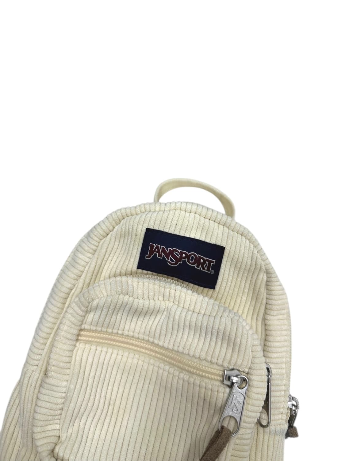 잔스포츠 골덴 미니백팩  아이보리 상품이미지2