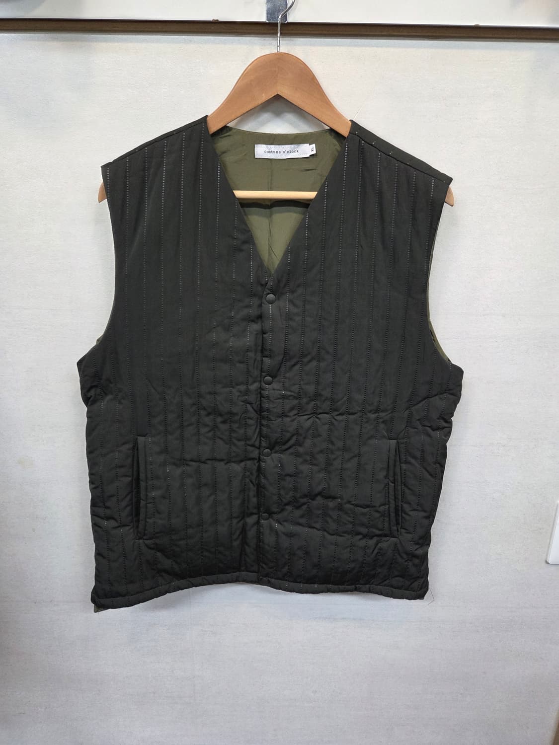 커스텀어클락 경량 패딩조끼 xl 상품이미지1