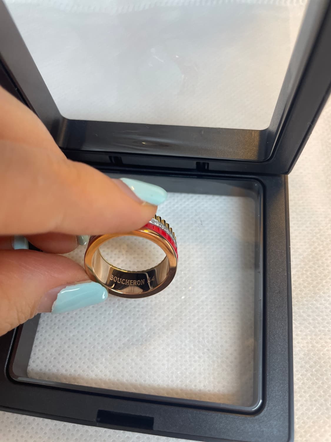 부쉐론 고퀄신주도금 반지(13~14호) 상품이미지2