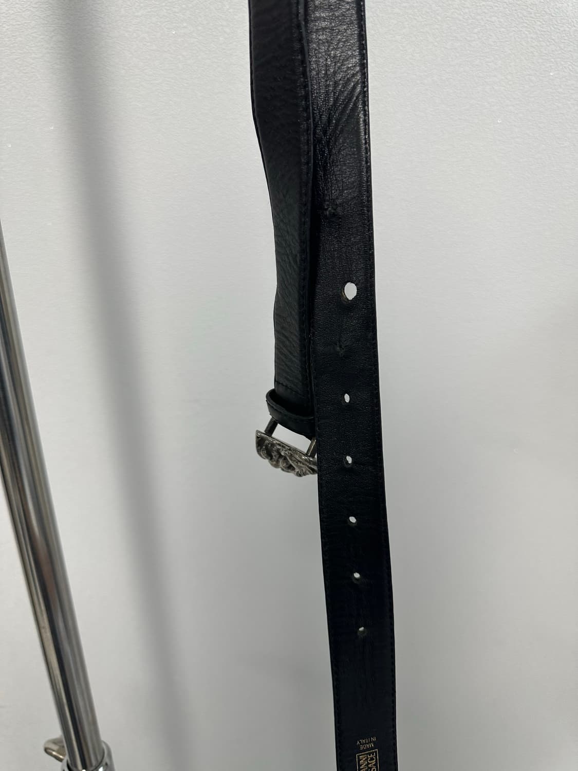 90s Gianni Versace Medusa Silver Belt 상품이미지5