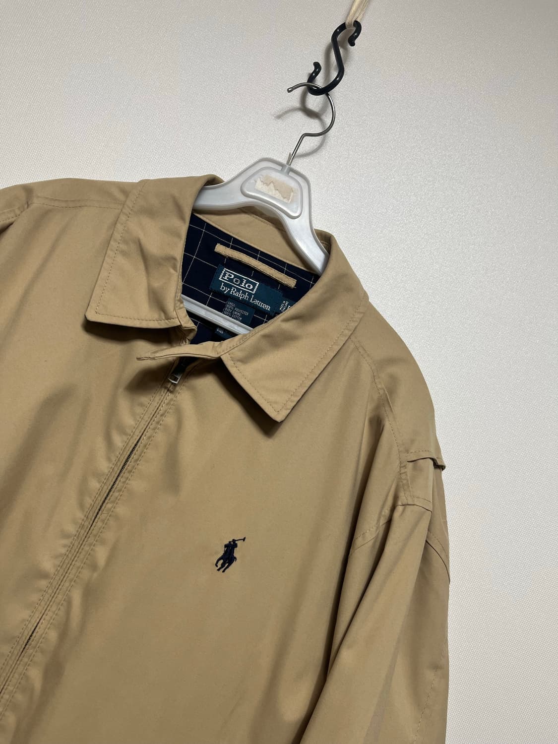 폴로 랄프로렌 베이지 봄버 자켓 L 상품이미지2