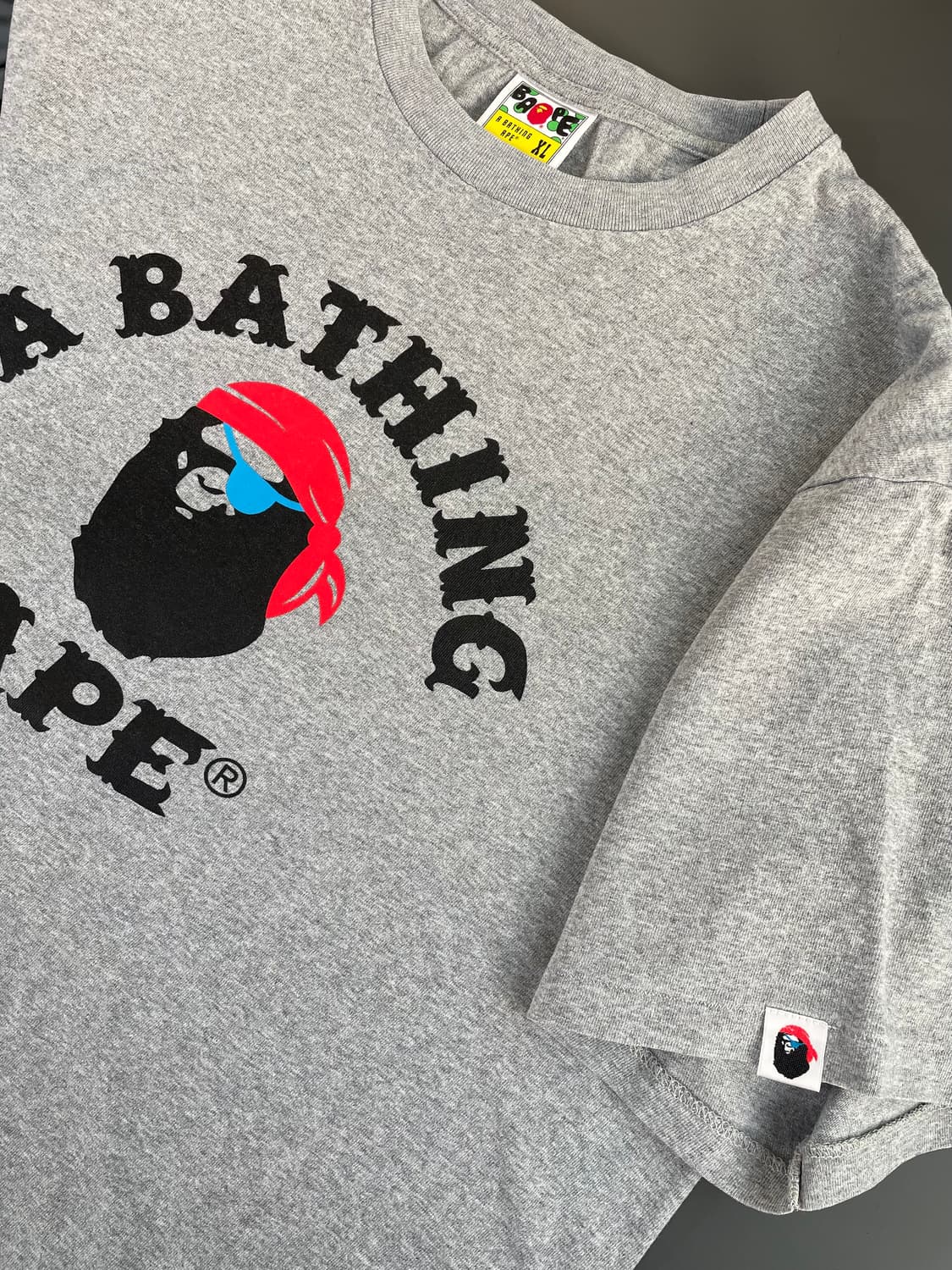 [XL] BAPE 베이프 해적 프린팅 반팔 티셔츠 상품이미지5