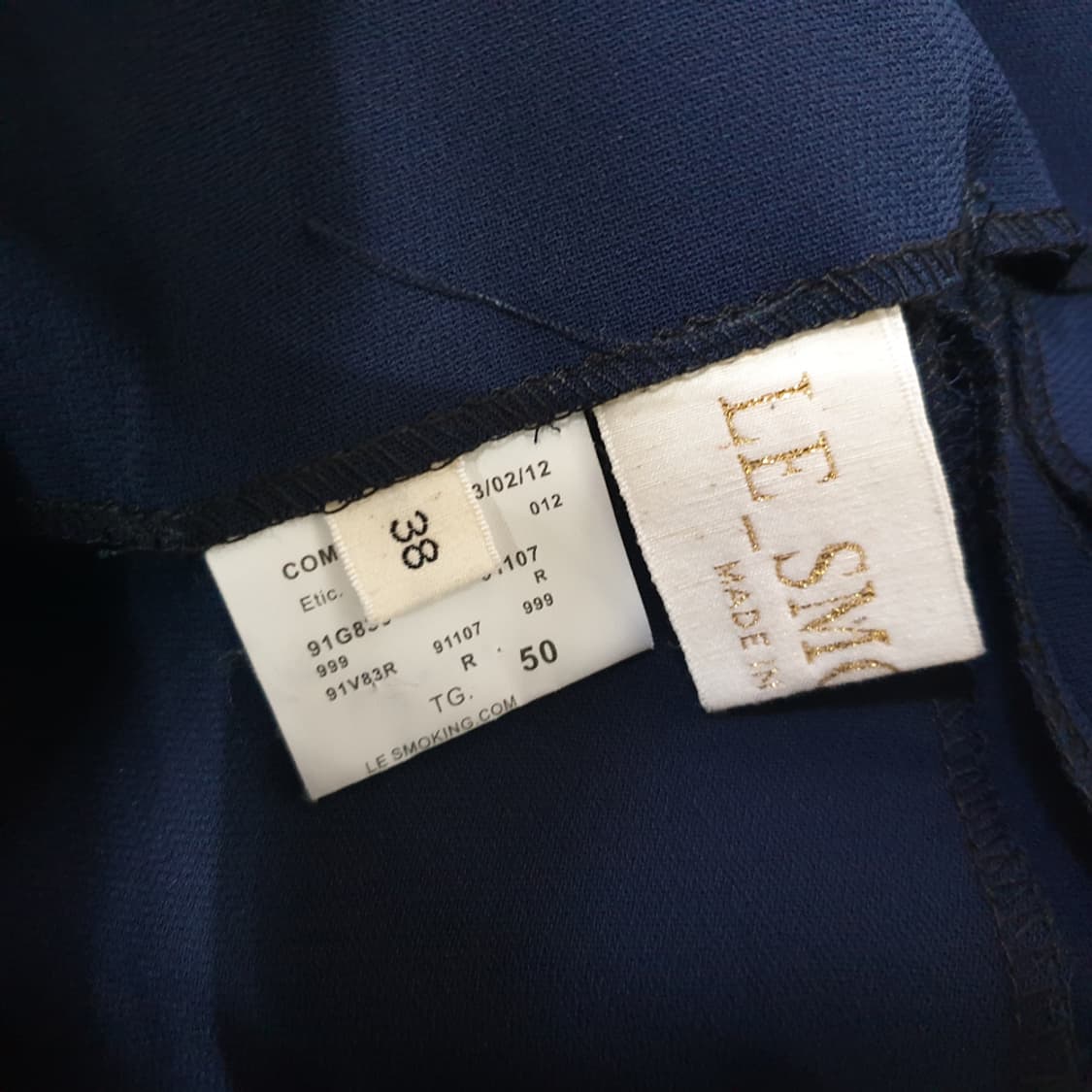 LE SMOKING르스모킹 와이드팬츠 (38) 상품이미지4