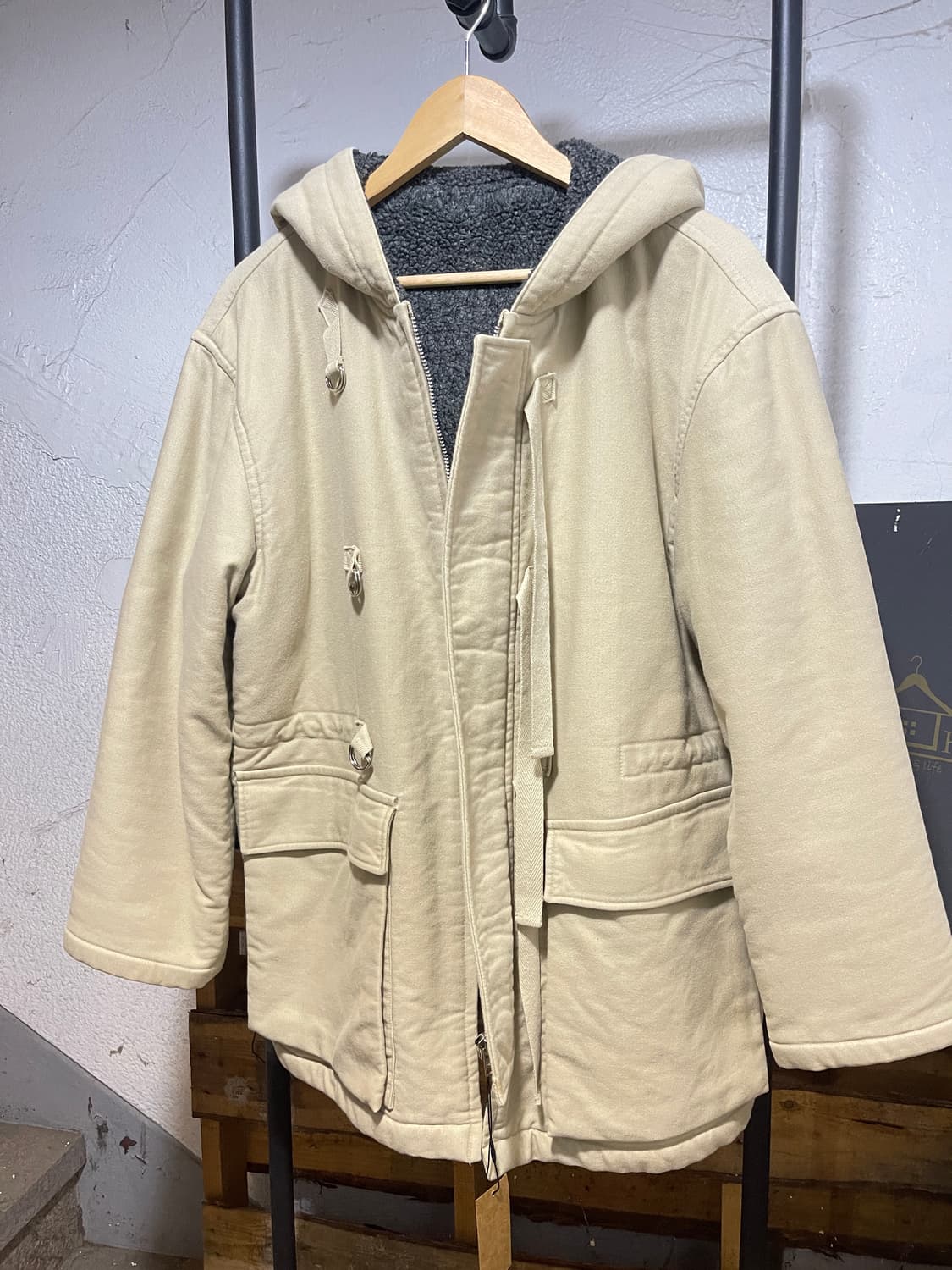 80s 이세이 스포츠 IS 보아 프리즈너 더플 자켓  상품이미지3