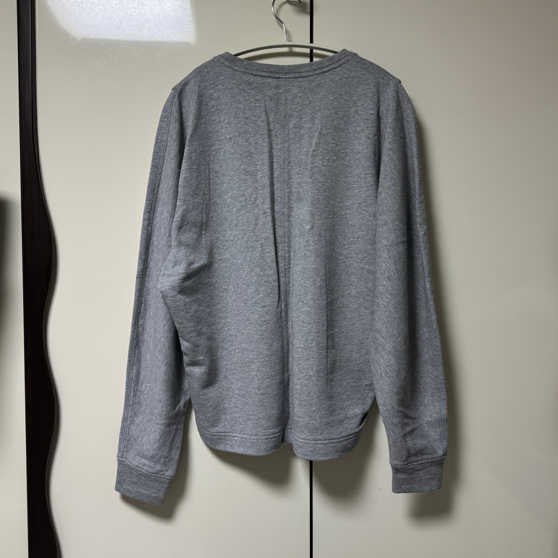 아르켓 커브드 스웻셔츠 S 그레이 상품이미지3