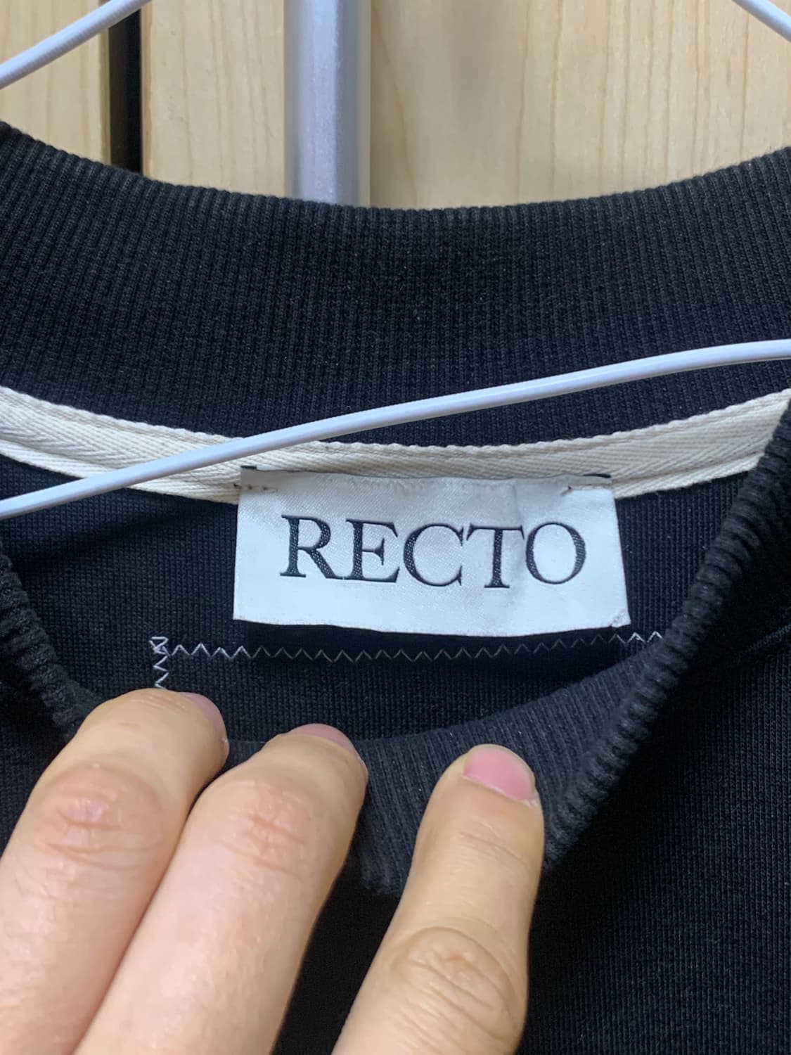 RECTO 백 로고 스웻(M SIZE) 상품이미지5