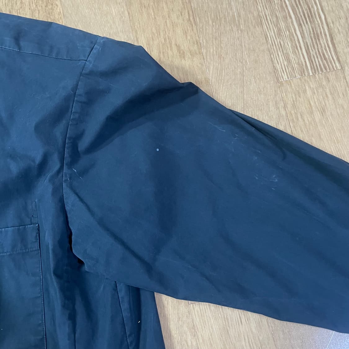 우영미 코튼 백로고 셔츠 100사이즈 상품이미지4