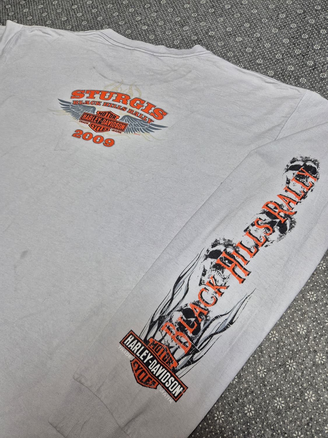 [XL] 00s US Made 할리데이비슨 슬리브 -337 상품이미지3