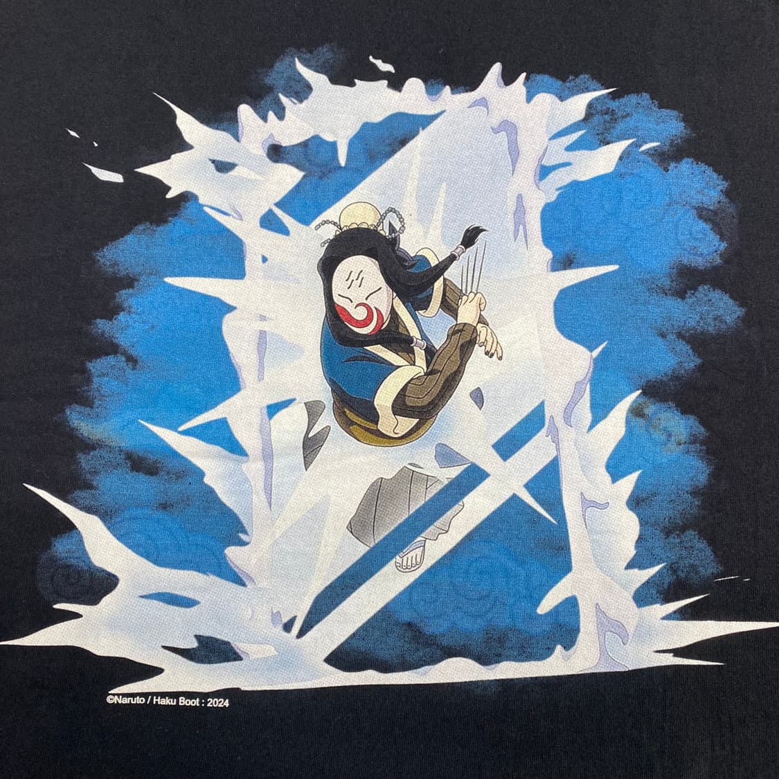 나루토 하쿠 부틀렉 애니메이션 티셔츠 상품이미지4