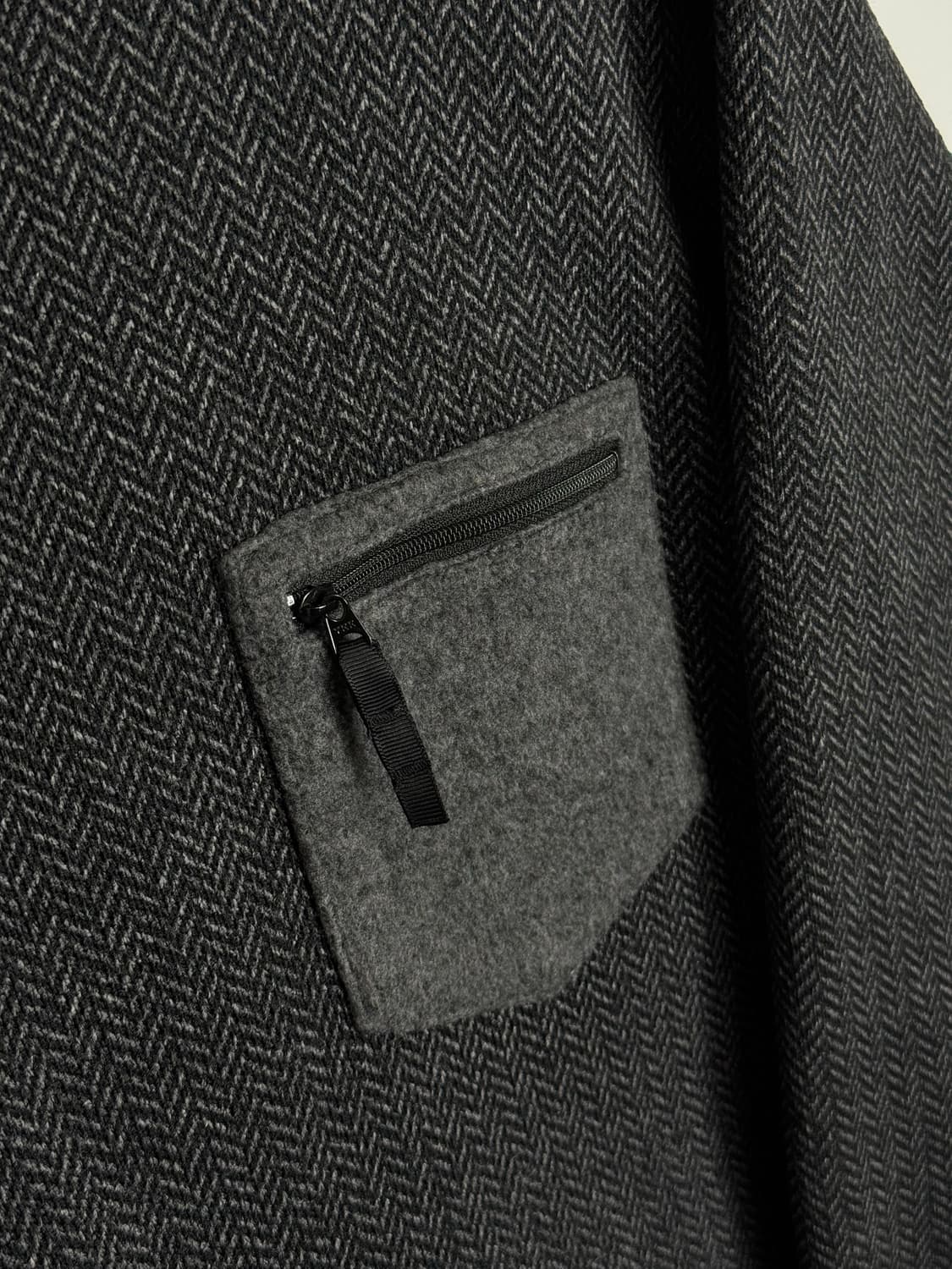 빔즈 플리스 헤링본 스웻셔츠 L 상품이미지4