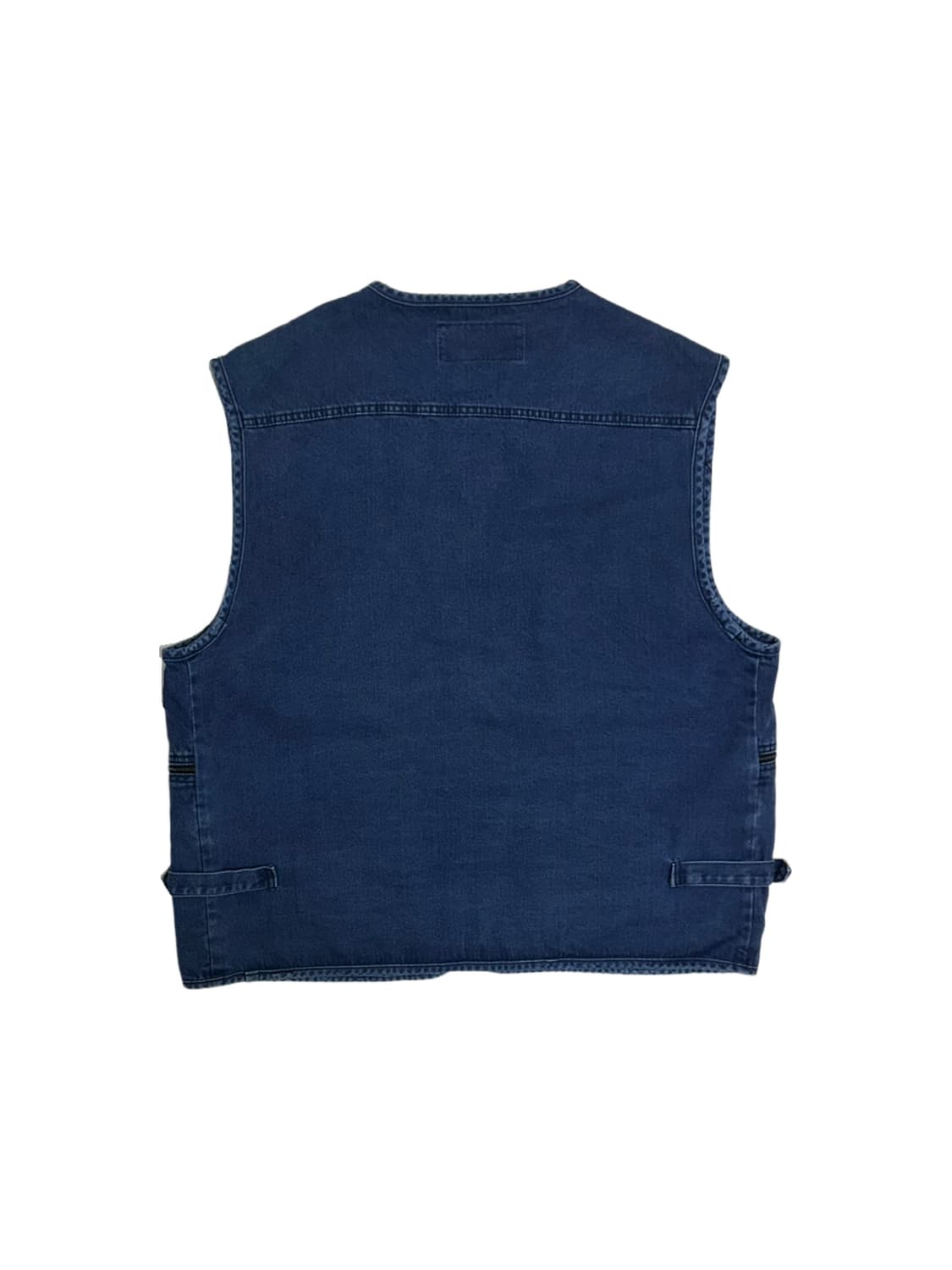 폴뉴망 빈티지 데님 베스트 자켓 청조끼 상품이미지5