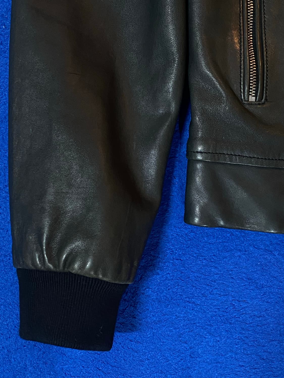 AllSaints 올세인츠 블랙 양가죽 자켓  상품이미지4