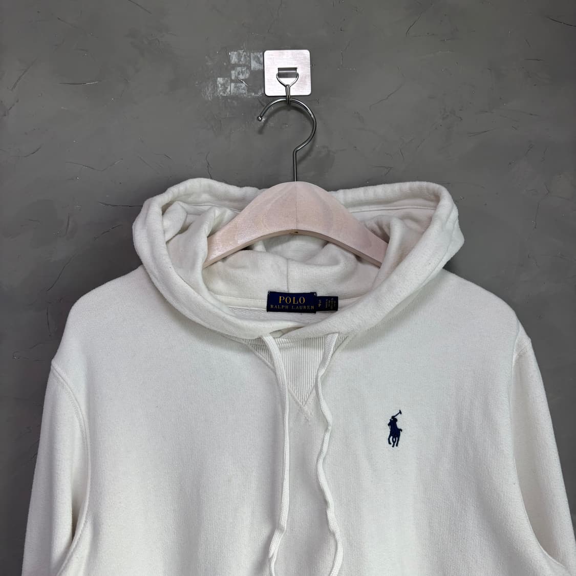 폴로 랄프로렌 후드 화이트 상품이미지2