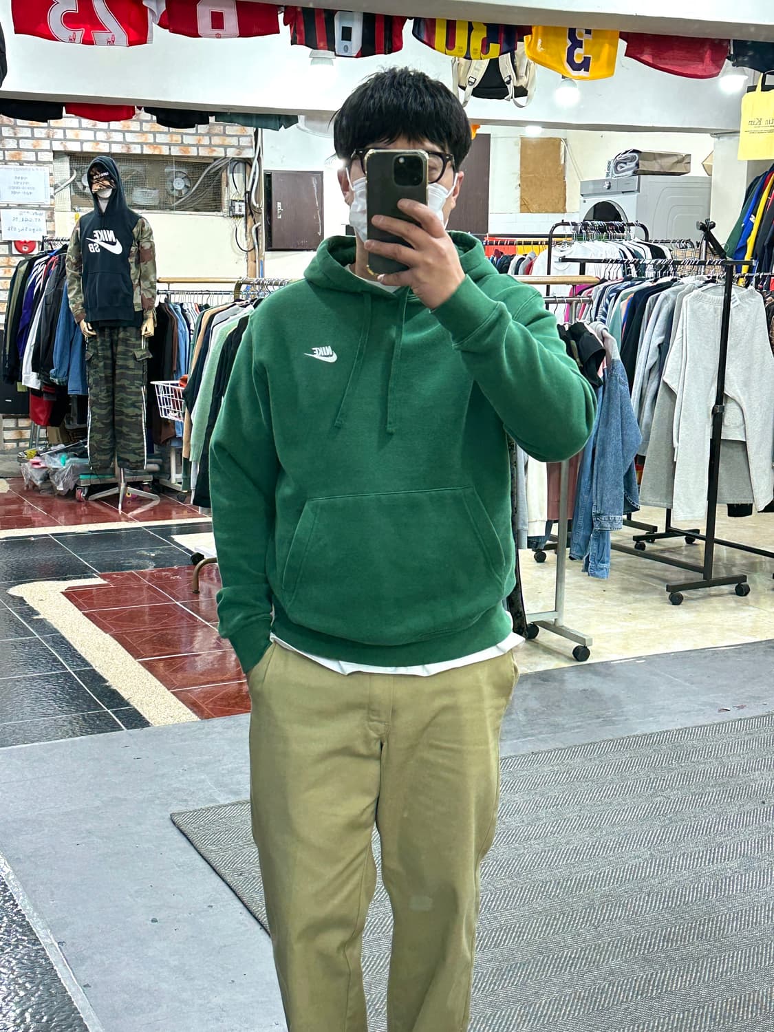 나이키 NSW  풀오버 후디 L 상품이미지6