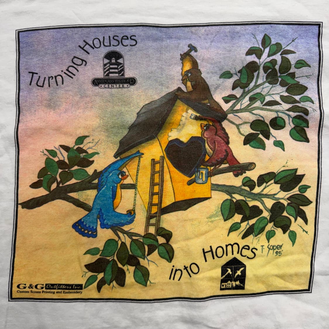 90s Vintage Oneita Power-T Tshirt 상품이미지2