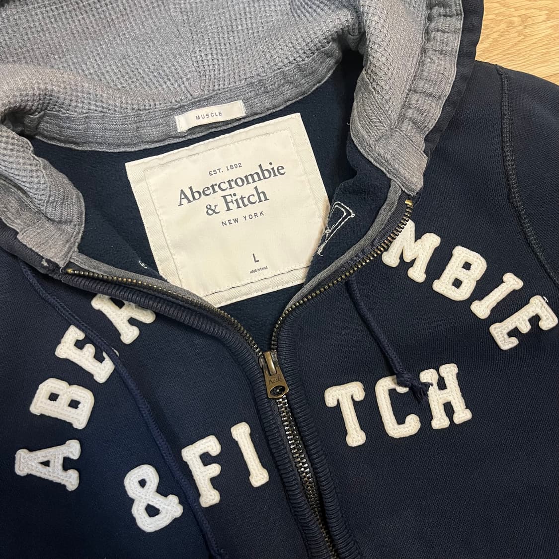 정품) 아베크롬비 오리지널 후드집업 (L-100~105) 상품이미지4