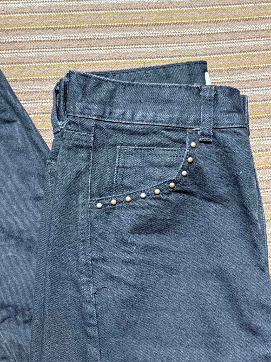 엘무드 167 커브드 데님 44사이즈 상품이미지4