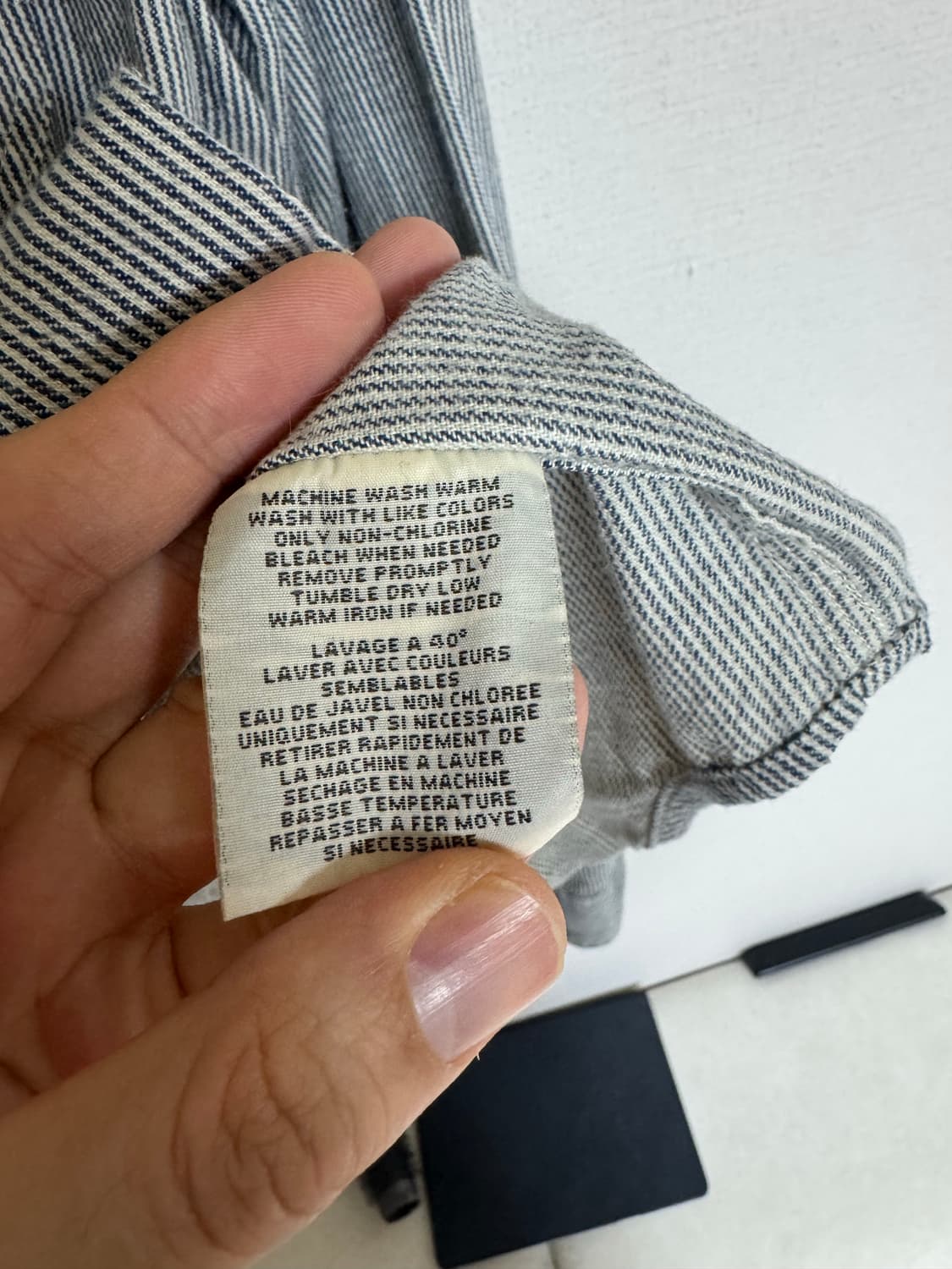 L 데님앤서플라이 폴로 랄프로렌 스트라이프 워크 셔츠 상품이미지6