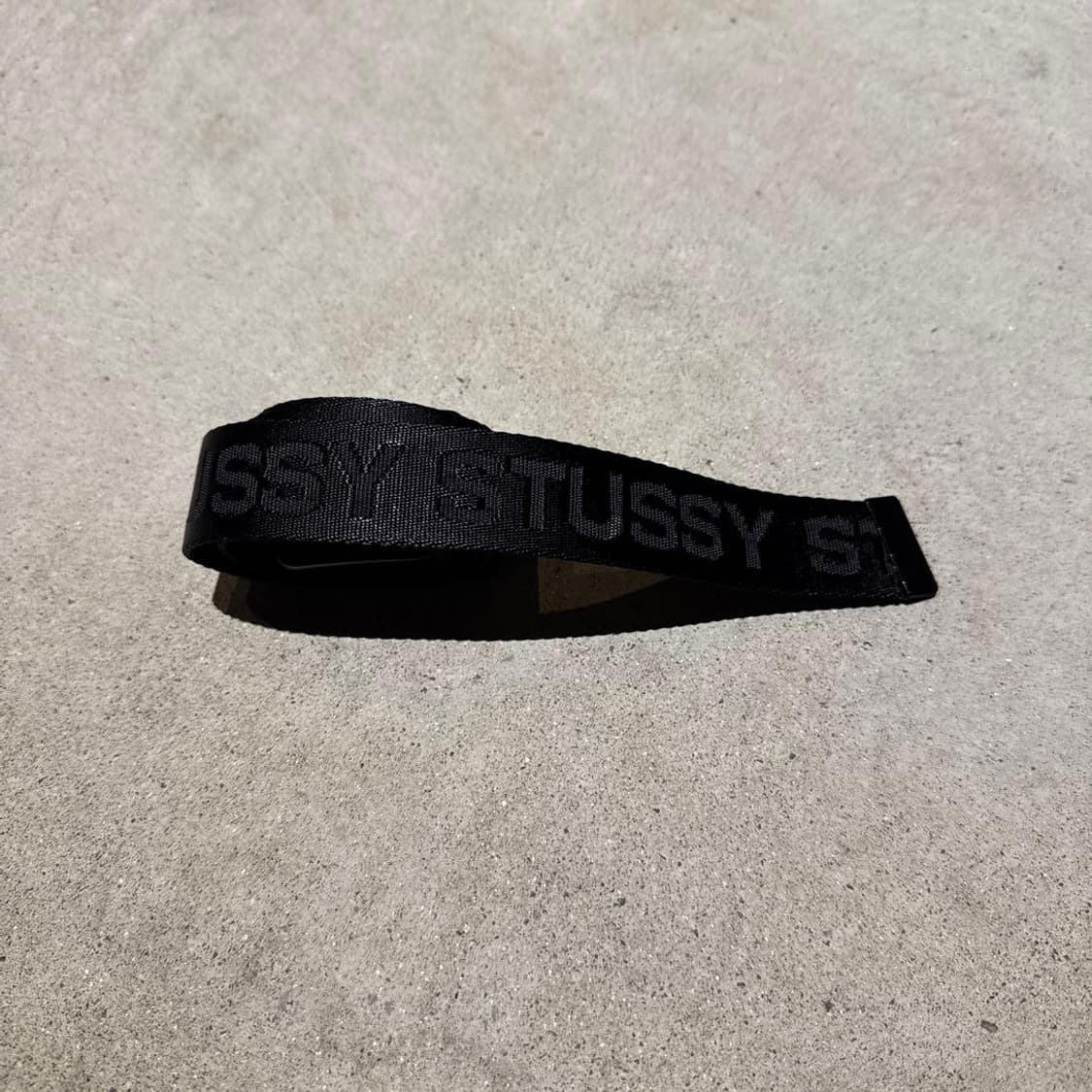 스투시 자카드 로고 웹 벨트 상품이미지1