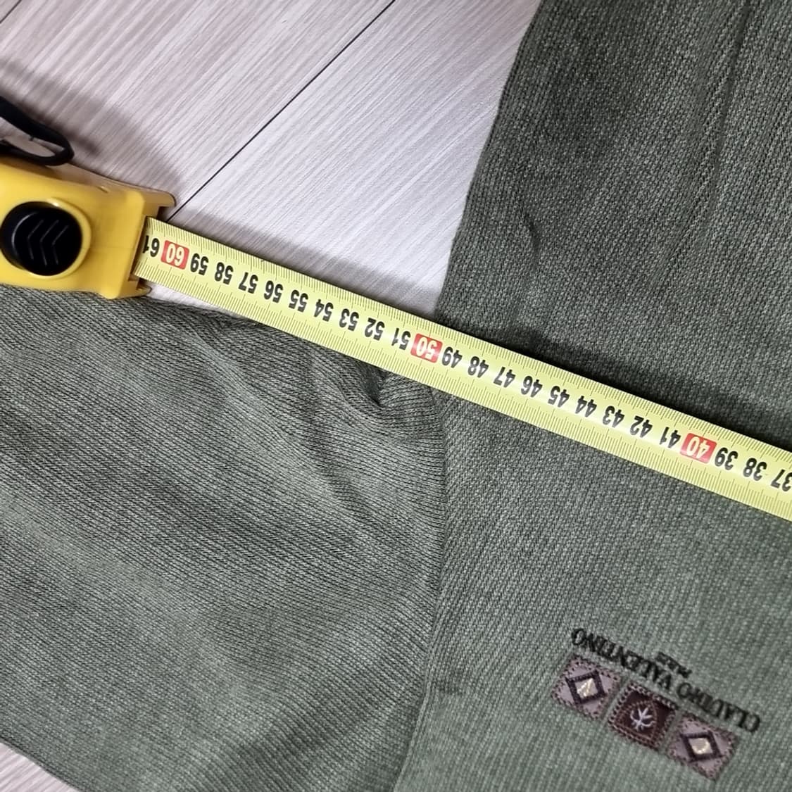 일본제 CLAUDIO VALENTINO 맨투맨 니트 티셔츠(95.100) 상품이미지8