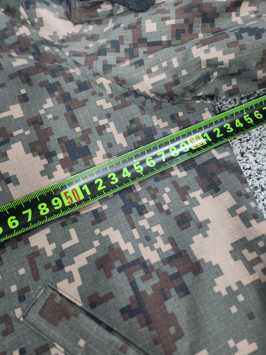 밀리터리 디지털 카모 전차병 점퍼 상태좋음 상품이미지8