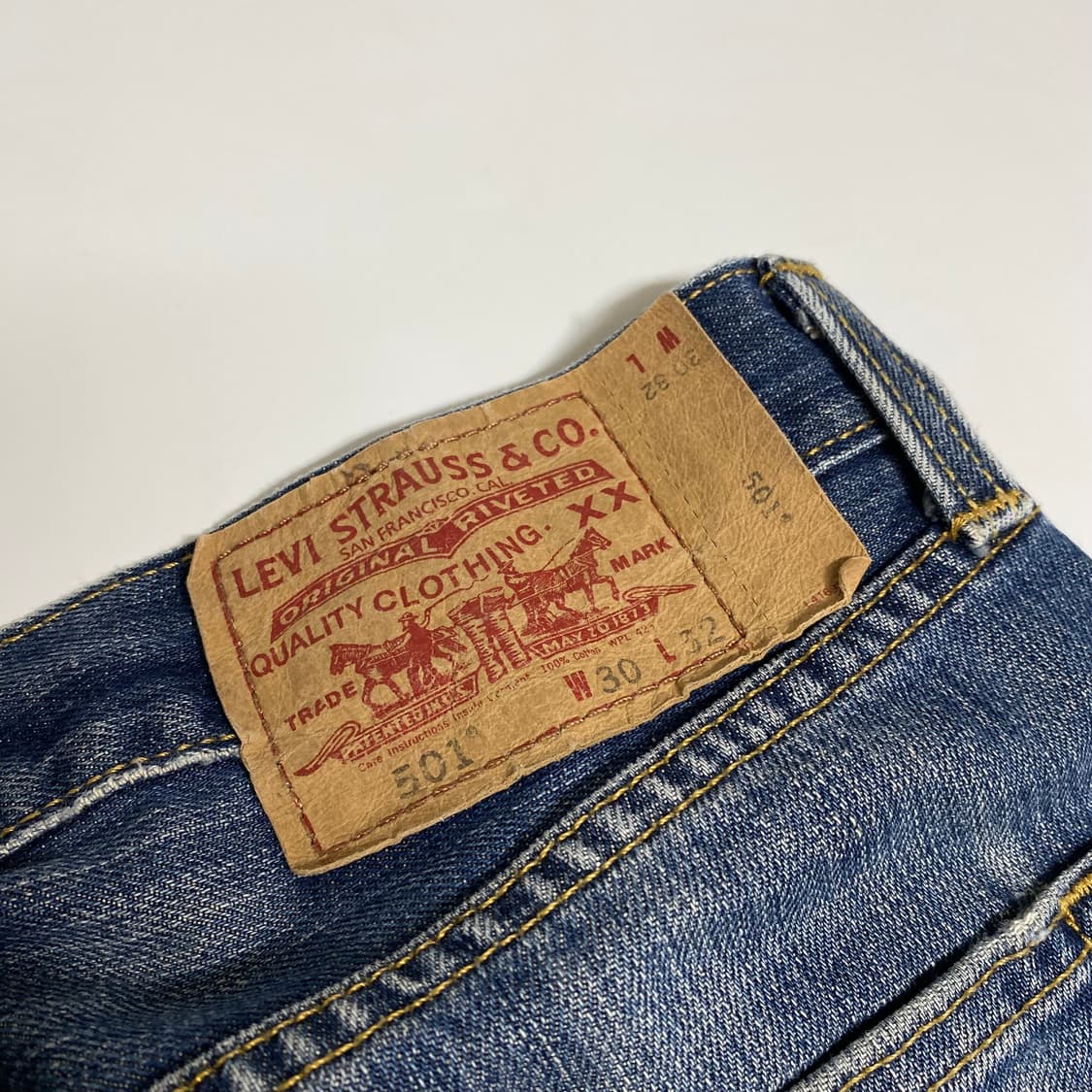 리바이스 501 멕시코 데님팬츠 30 상품이미지7