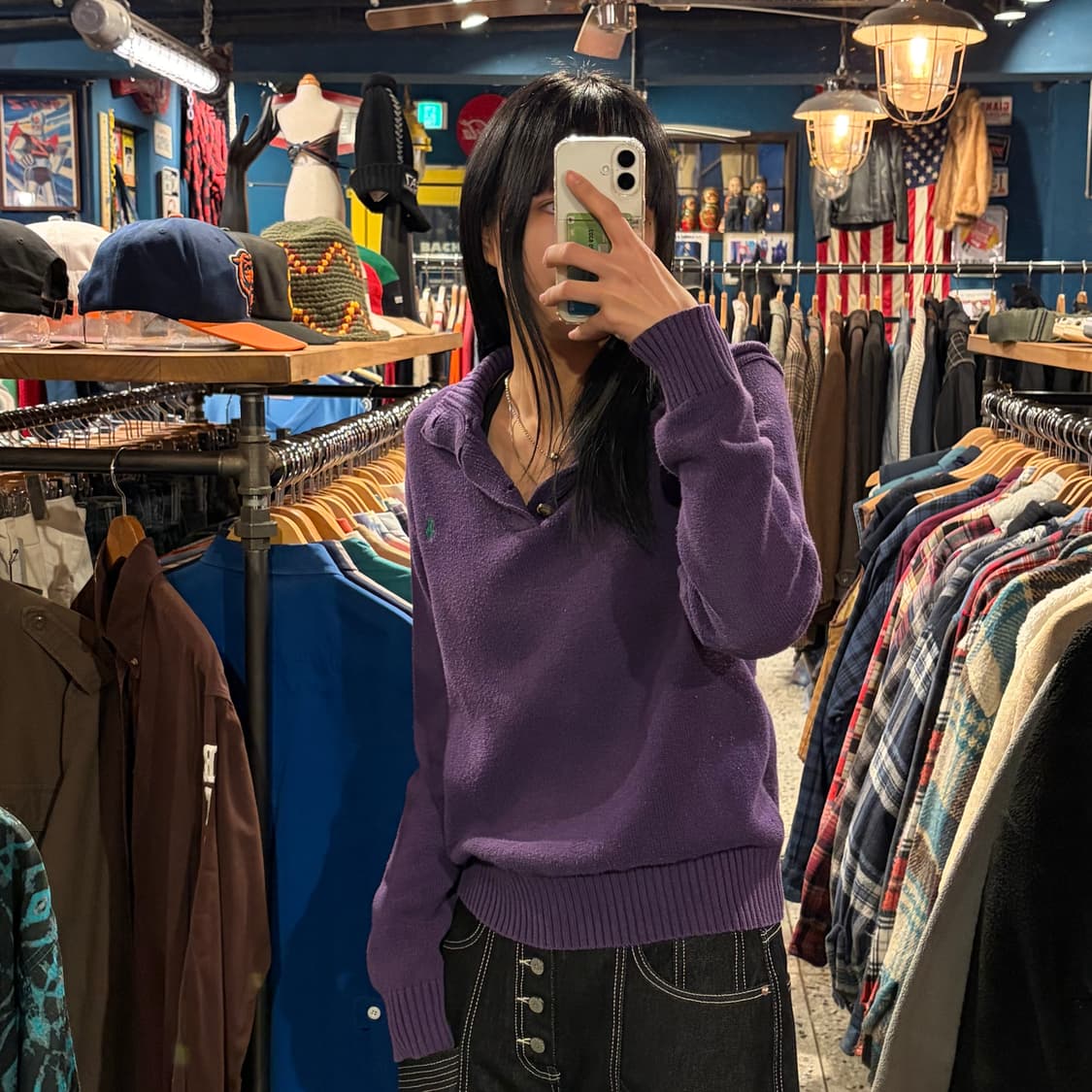 POLO 폴로 랄프로렌 터틀넥 루즈 긴팔 니트 상품이미지2