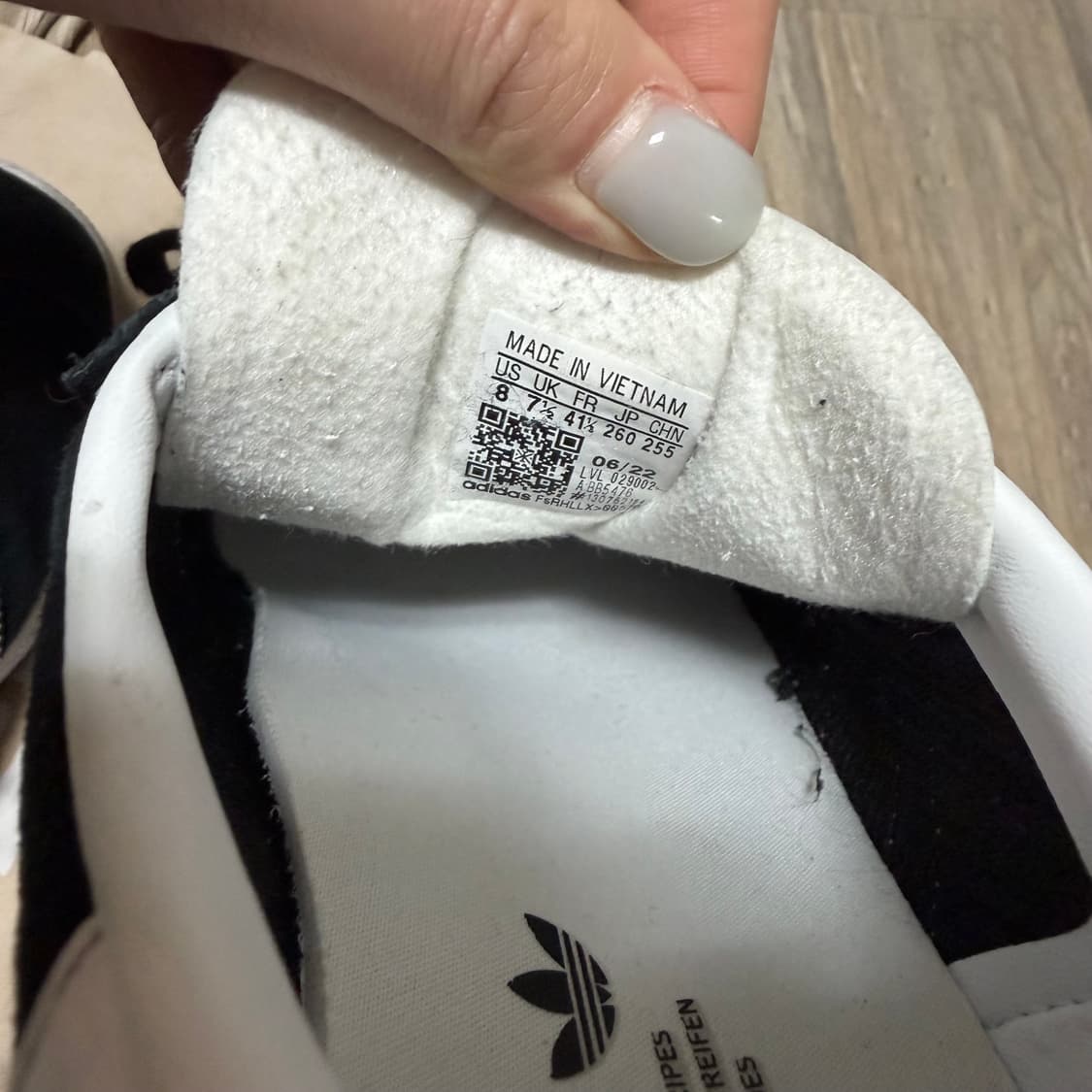 [ADIDAS] 아디다스 BB5476 가젤 코어블랙 260 상품이미지9