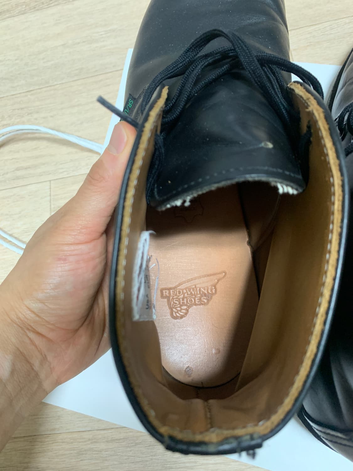 레드윙 처카 부츠 9196 팝니다 상품이미지4