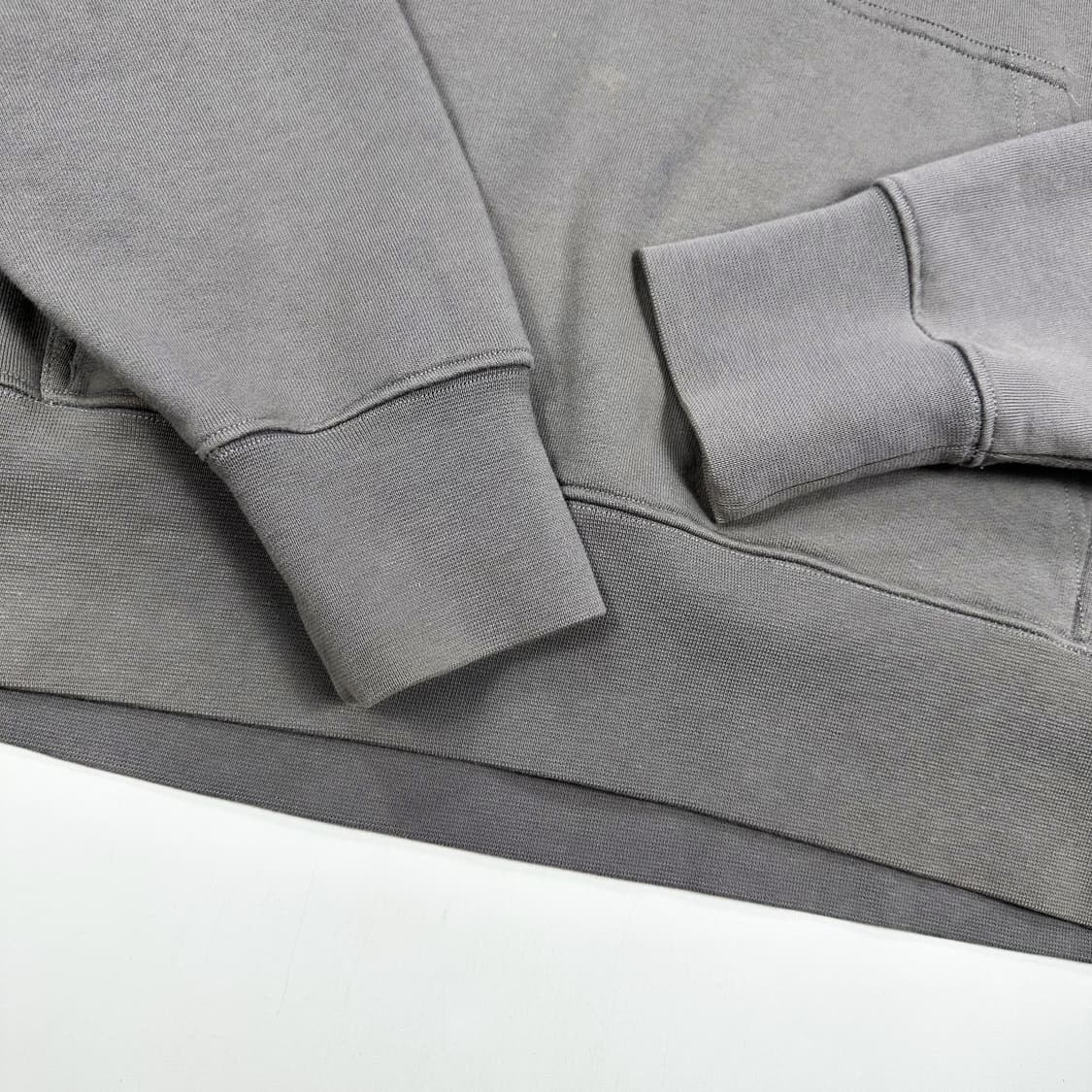 MSGM 밀라노 로고 베이직 후드티 차콜 그레이 L 상품이미지5