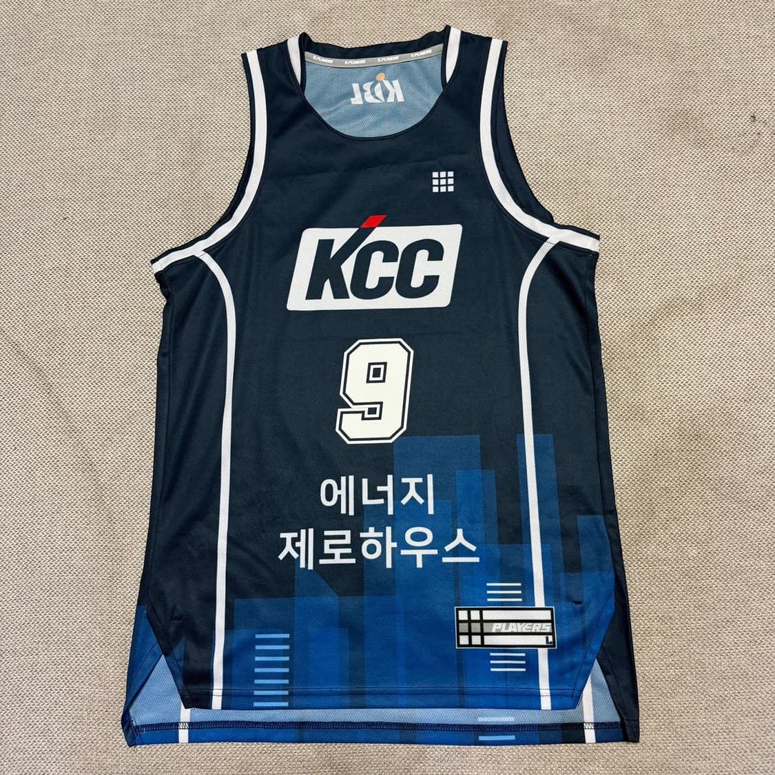 KBL KCC 김지완 농구 유니폼 상품이미지1
