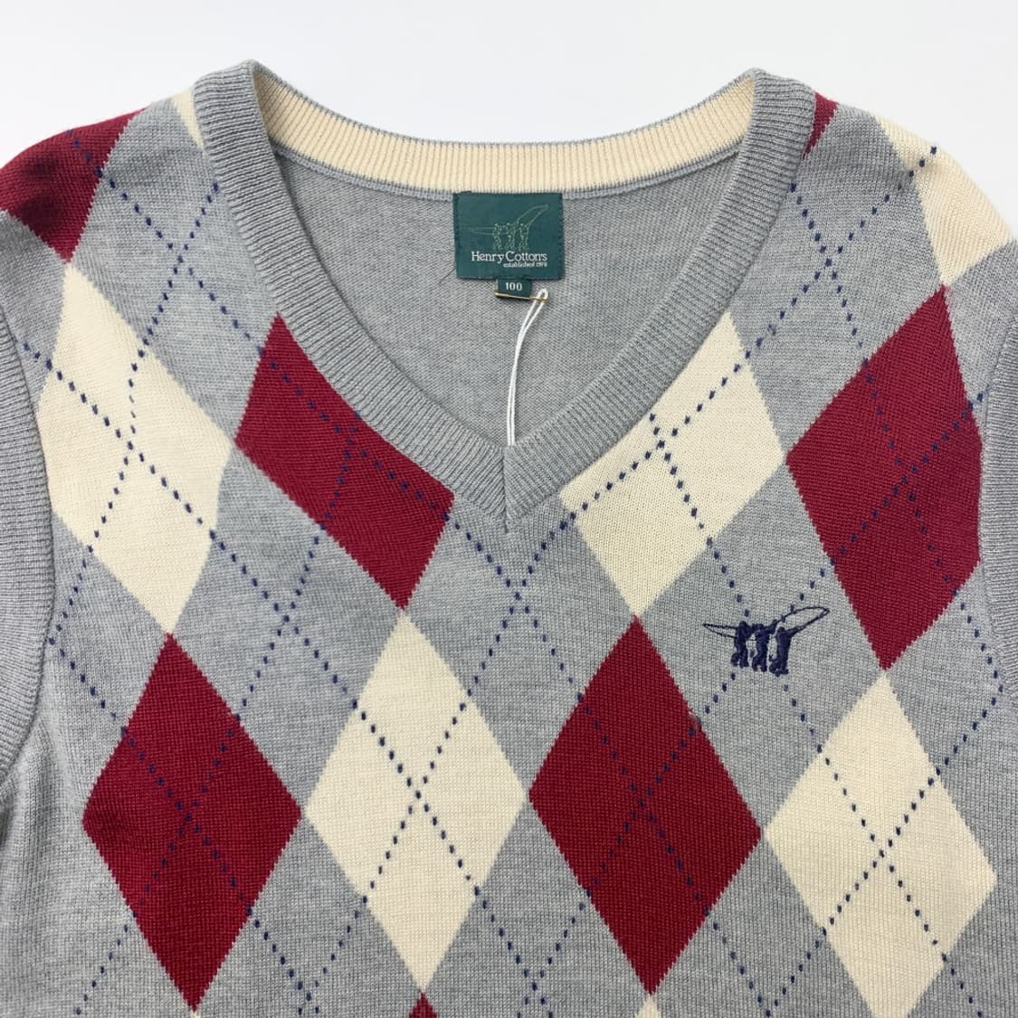 [100/정품] 헨리코튼 이가일 니트 베스트 L1-0001 상품이미지3