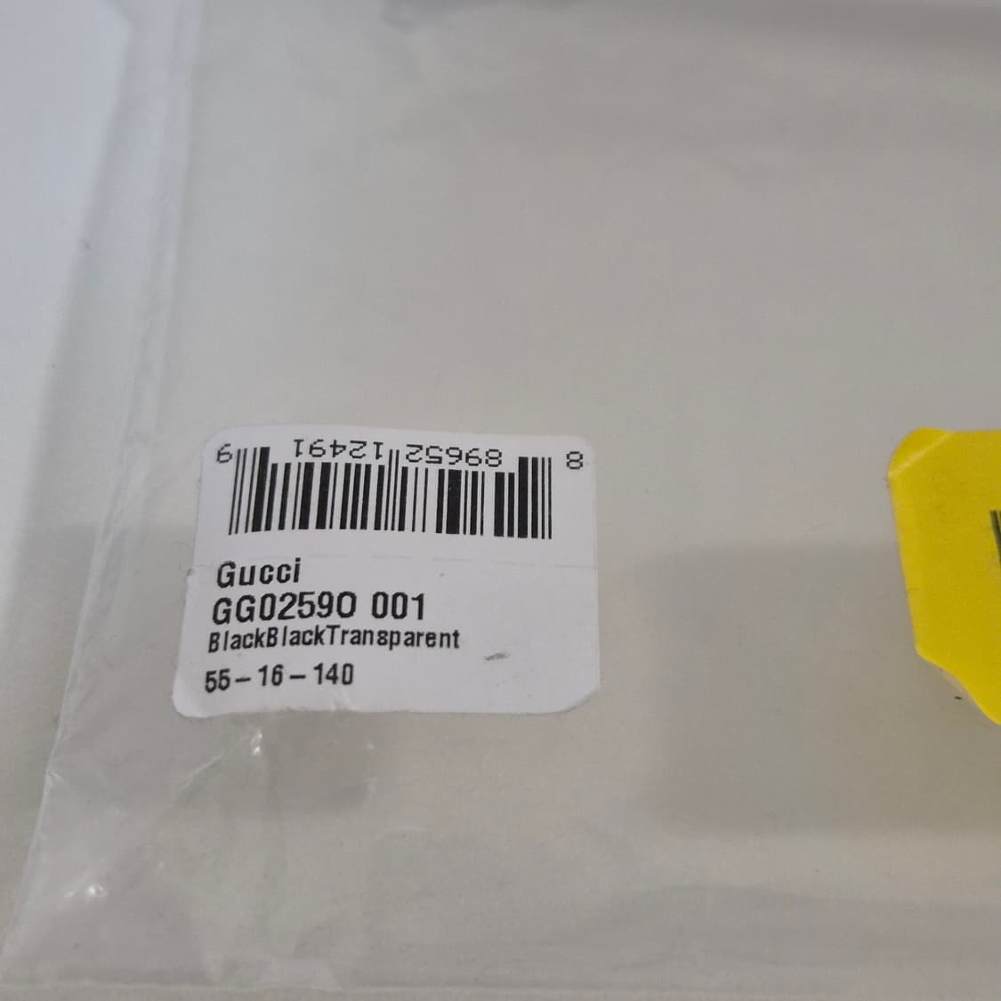 구찌 GG0259O 001 블랙 보잉 안경테 상품이미지9