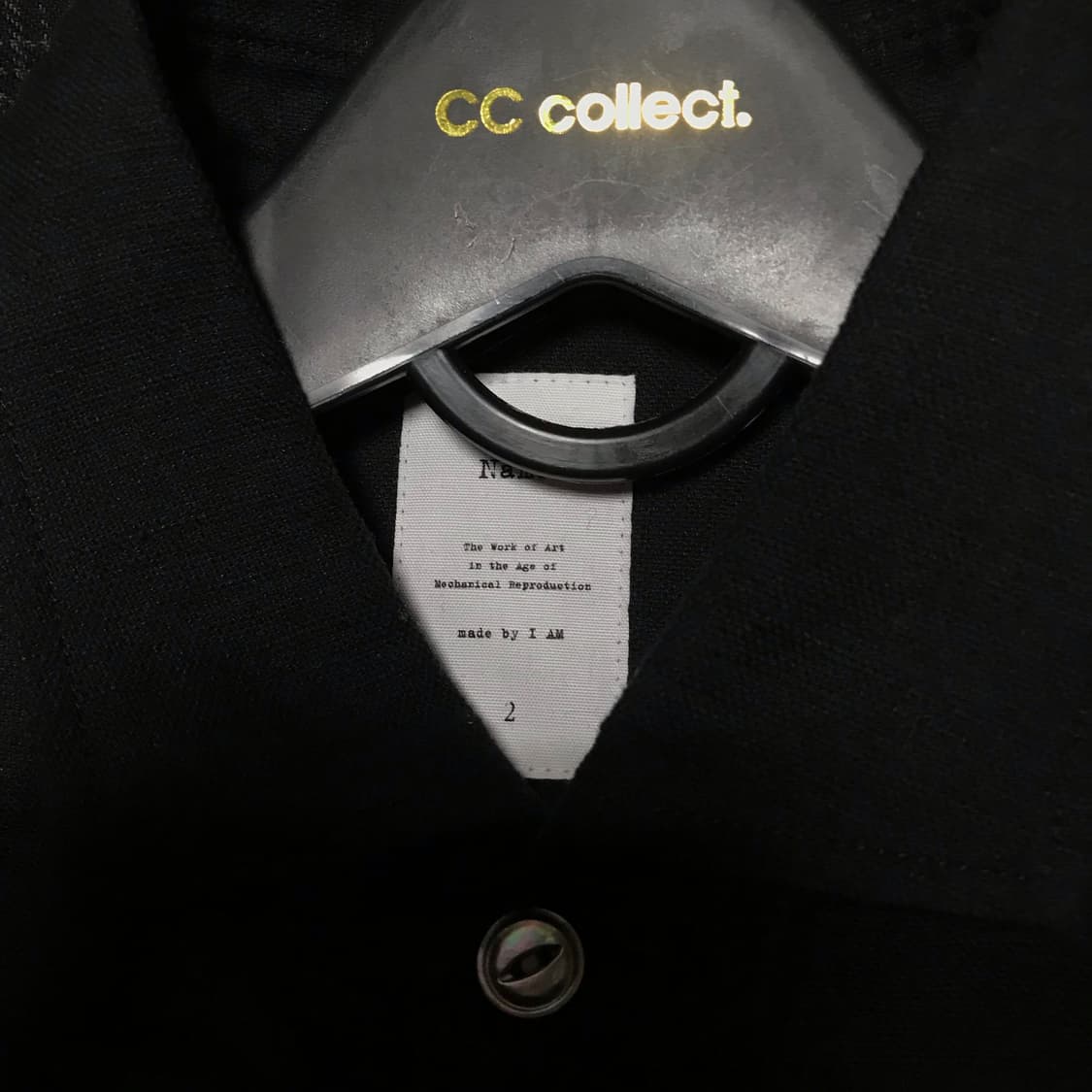 재팬 네임 name 롱 셔츠 자켓 블랙 상품이미지3