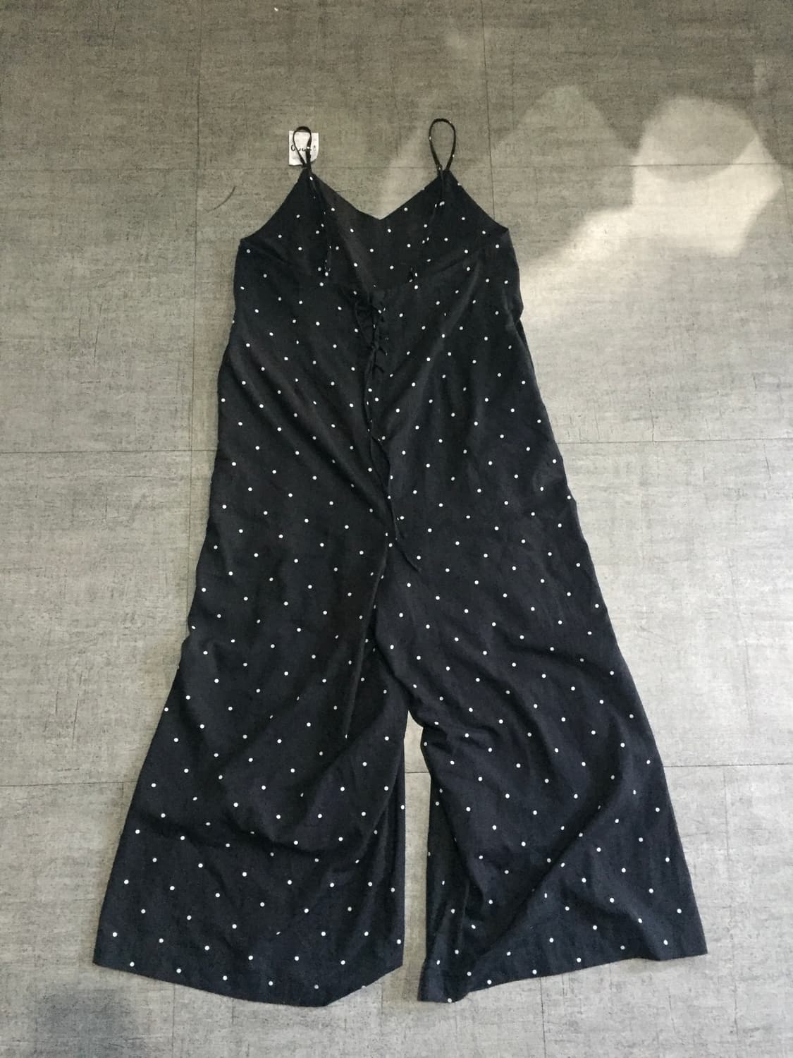 일본빈티지 Bayflow 하구미모리걸 땡땡이도트 점프수트멜빵 상품이미지1