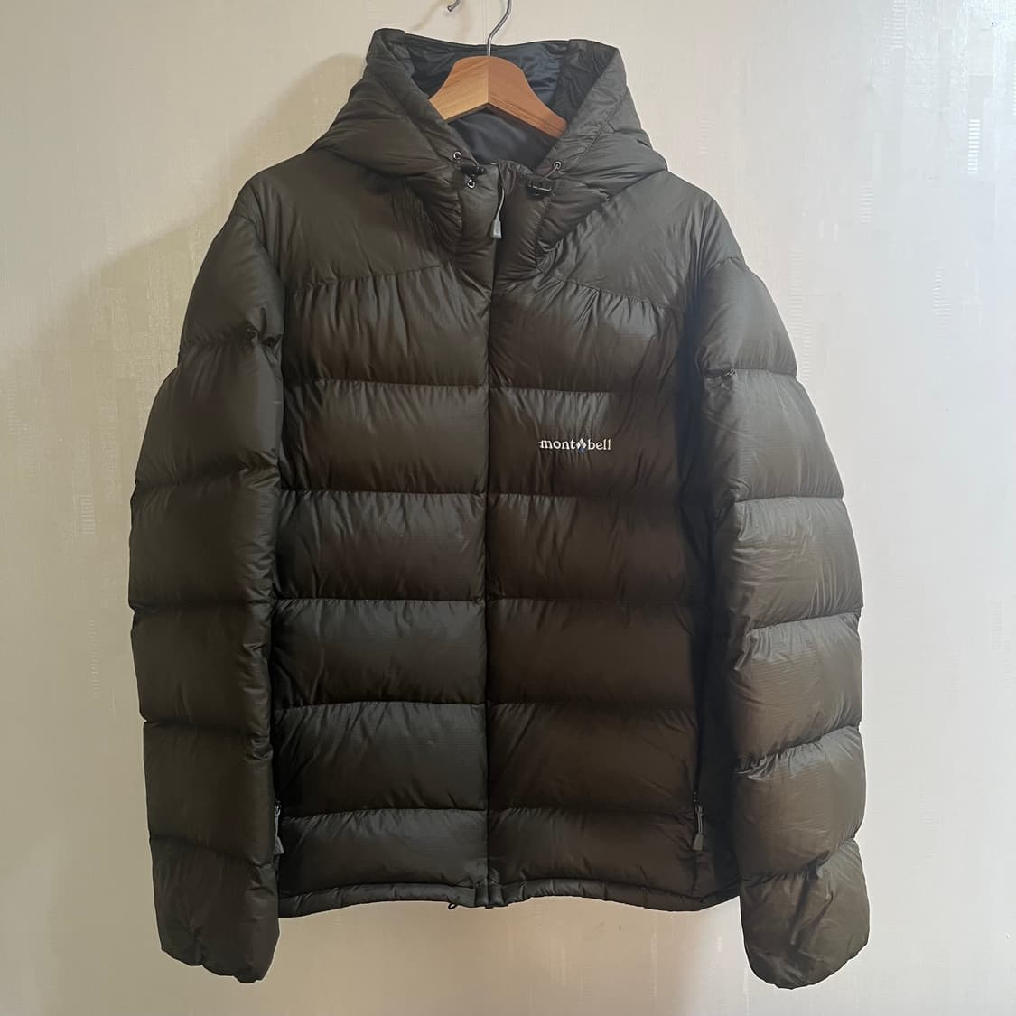 [L] 몽벨 알파인 다운 파카 패딩 브라운 상품이미지2