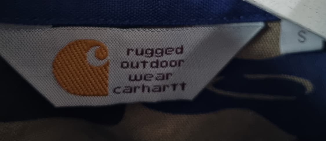 S ) 칼하트 wip 딥블루 카모 옥스퍼드 셔츠 상품이미지3