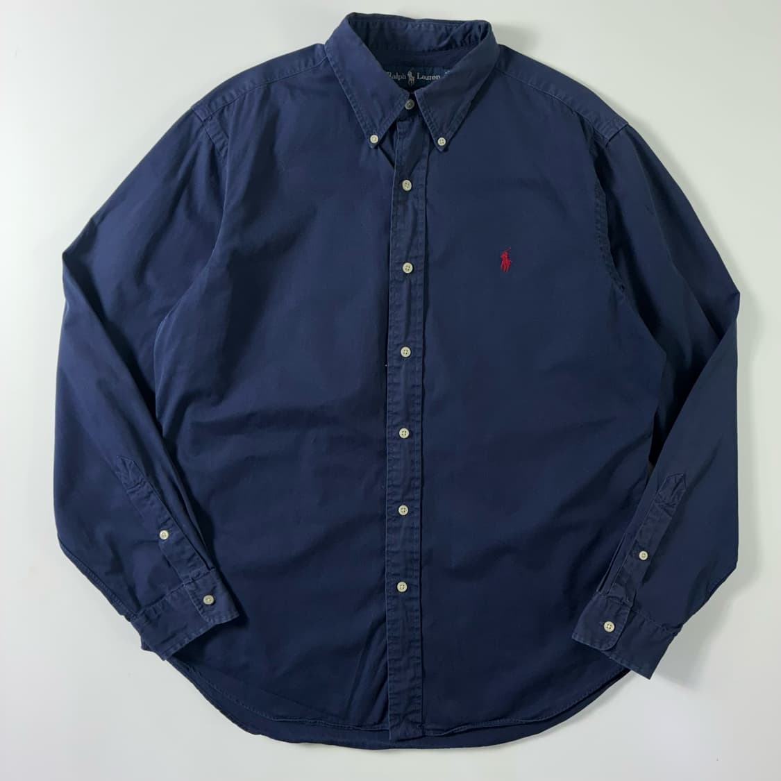 Polo  폴로 랄프로렌 자수 코튼 네이비 옥스퍼드 셔츠  상품이미지1