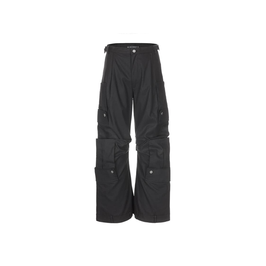 써저리 리버스 4 포켓 카고 팬츠 블랙 상품이미지1