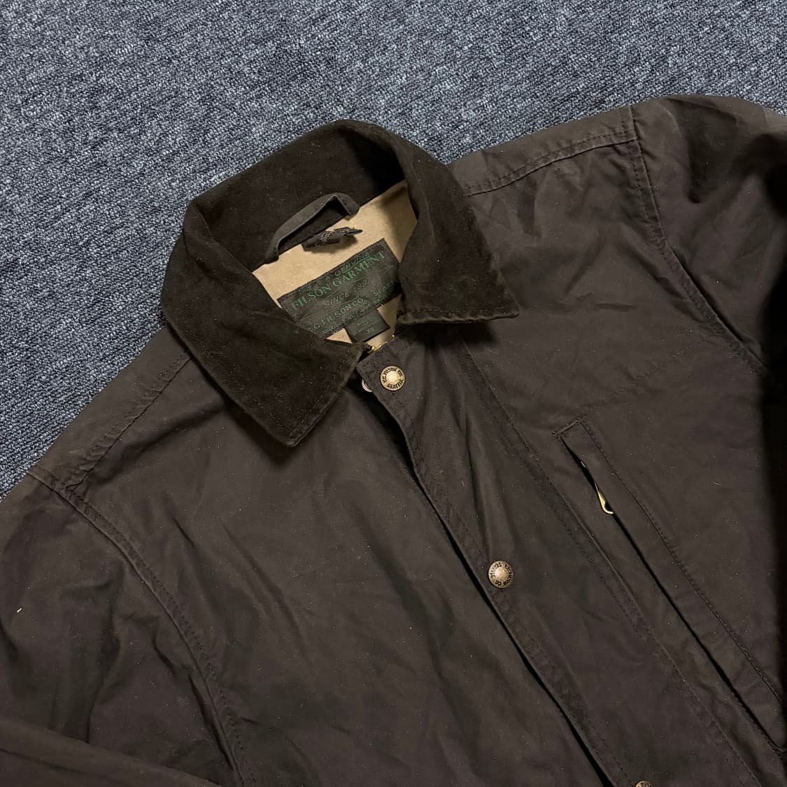 필슨 스웨이드 카라 왁스 자켓 상품이미지3