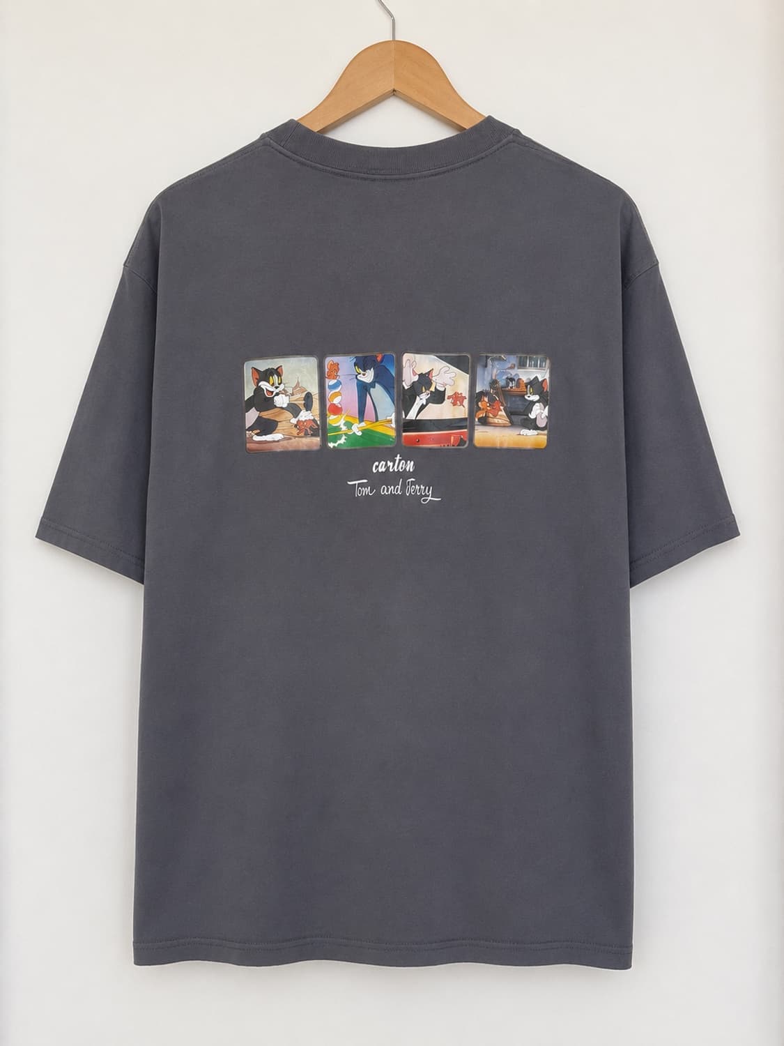 Tom and Jerry 빈티지 그래픽 반팔 상품이미지2